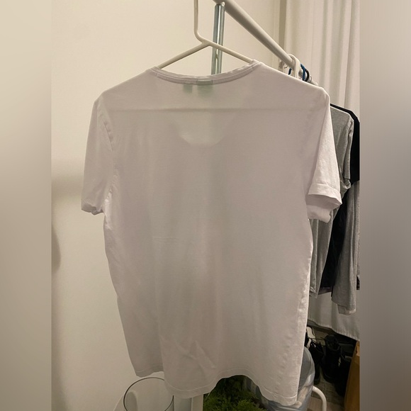 HUGO BOSS Green Label V-Neck T-shirt Slim Fit Size Small - Picture 3 of 7